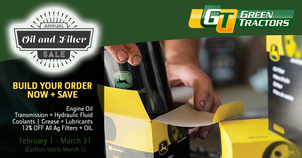 Annual Oil + Filter Sale